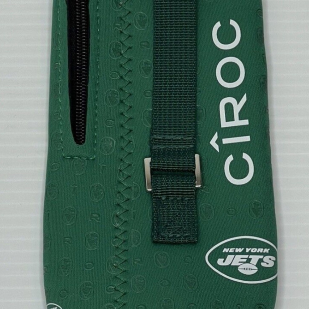 New York Jets Ciroc Bottle Sleeve Koozie